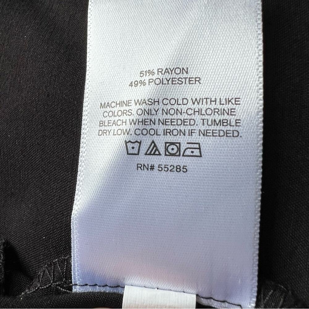 Express Black Slip Dress NWT | Size Large | Minimalist Unlined Spaghetti Strap - Picture 10 of 11